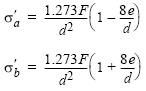 Maximum Nominal Tensile or Compressive Stress