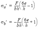 Maximum Nominal Tensile or Compressive Stress