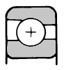 Single row radial contact ball bearings