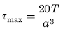 Unit shear stress force