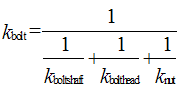 Bolt Preload Equation 1