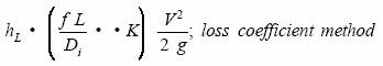 Darcy-Weisbach equation