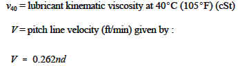 Variable declarations lubrication formula