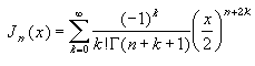 BesselF Function Equation