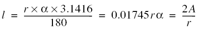 Length of Arc