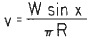 Circumferential unit load