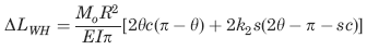 Change of length of Circular Ring 