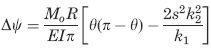 Change of length of Circular Ring 