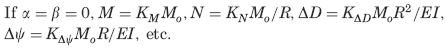 Supplemental formulas (not included in calculator) 