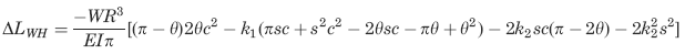 Change of length of Circular Ring