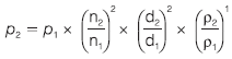 Fan Pressure Equation