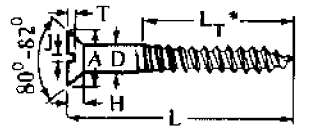 Flat Head Screw 