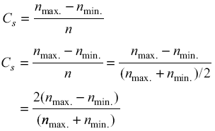 fluctuation of speed