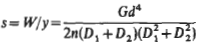 Stiffness Equation