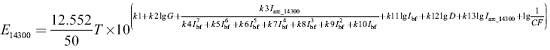 E 14300 Incident Energy (E) Calculator