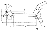 Toggle Mechanism Handle and Link Clamp #2 Formula and Calculator