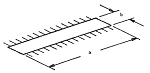 Long Rectangular Membrane Stress and Deflection Design Calculator and Equations 