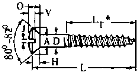 Oval Head Screw 