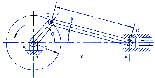 Piston Slider Crank Mechanism Design Equations and Calculator