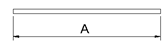 Re-Bar Linear and stock lengths, L = A 