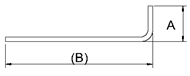 Rebar Ninety (90°) Degree Bend Centerline Length Equation and Calculator 