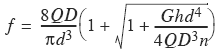 Fiber (Unit) Stress f Produced by Weight Q Dropped a Height h on a Helical Spring