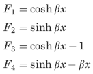 Functiona 1,2,3,4