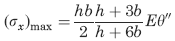 maximum values of stress and torsion