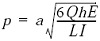 SHock Load Equations