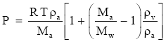 barometric pressure: