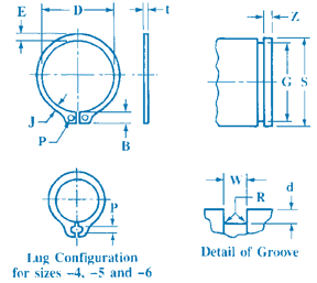 Metric Snap Ring