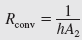 Conduction resistance