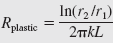 Conduction resistance