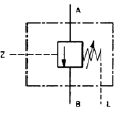 Pilot Controlled Opening Valve