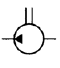 Hydraulic Displacement Pump One Flow Direction Constant