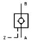 Hydraulic Check Valve, Pilot Controlled