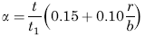 Torque Applied Deformation and Stress of a I Beam Section Equations and Calculator