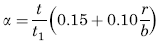 Torque Applied Deformation and Stress of a T-Section Calculator