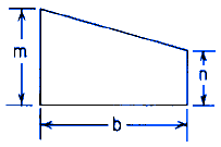 Torque Applied Deformation and Stress of a Trapezoid Equations and Calculator