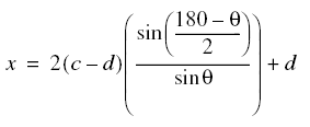 Bolt Circle With Even Number of Holes Within Circle