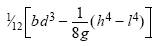 Channel Section Equation