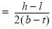 Channel Section Equation