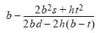 Channel Section Equation