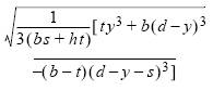 Tee Section Equation