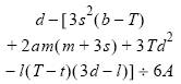 Tee Section Equation