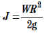 Mass Moment of Inertia of a Cylinder Formula