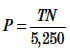 Rotary horsepower formulas