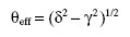 equivalent torsional angle