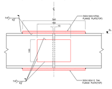 Welding Splice Design of Beam Spreadsheet Calculator