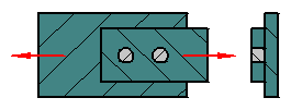 Perpendicular Plug Weld Joint 